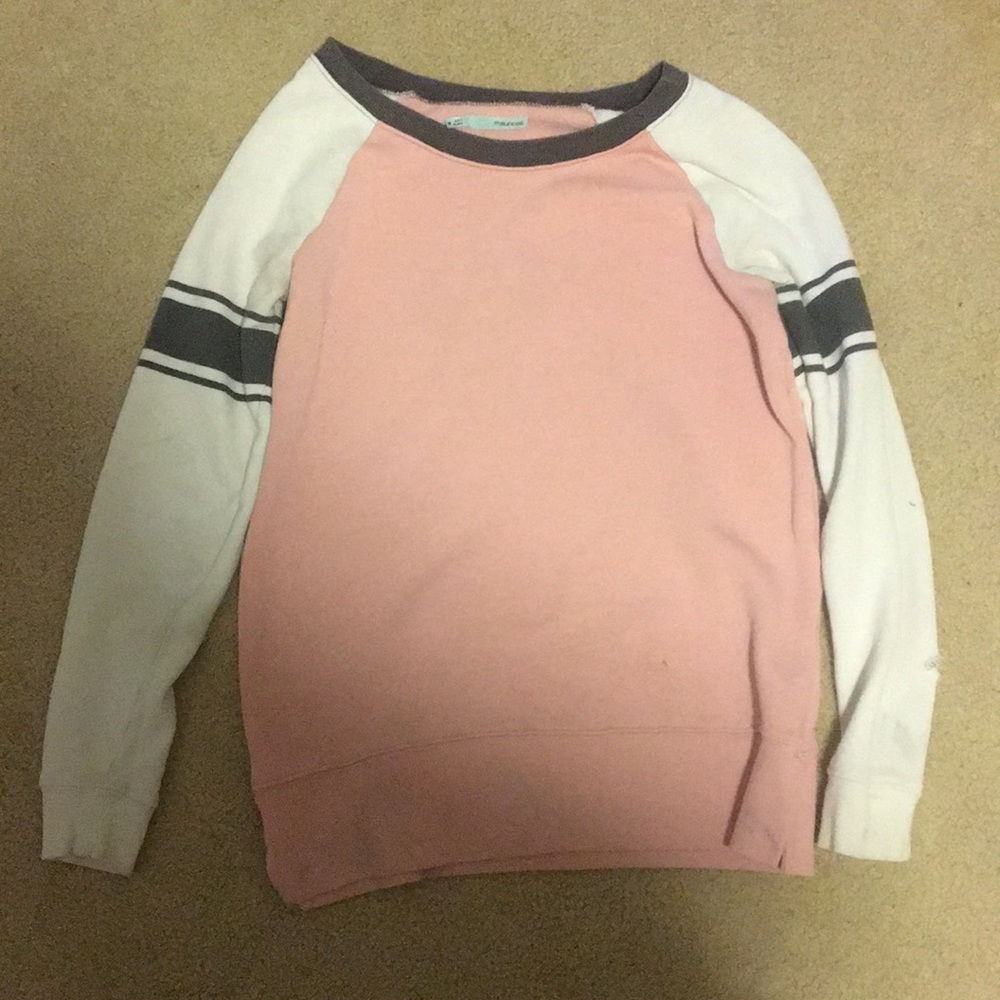 Maurice’s pink sweater